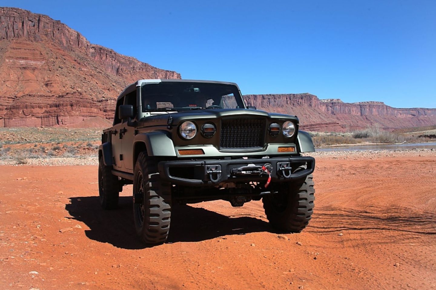 Der Jeep Crew Chief 715 Concept hat ein furchteinflößendes Auftreten