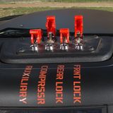 Die Schalter sehen aus, als könnte man Raketen abfeuern