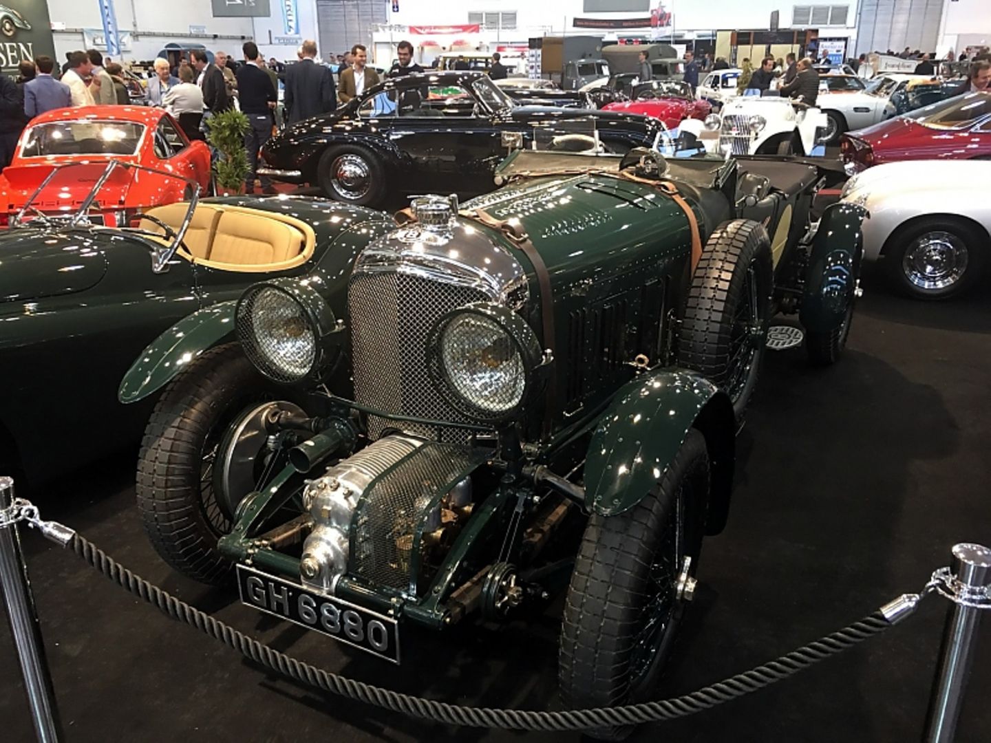 Bentley 4.5 Litre Blower - die Vorkriegsmodelle sind auf dem absteigenden Ast