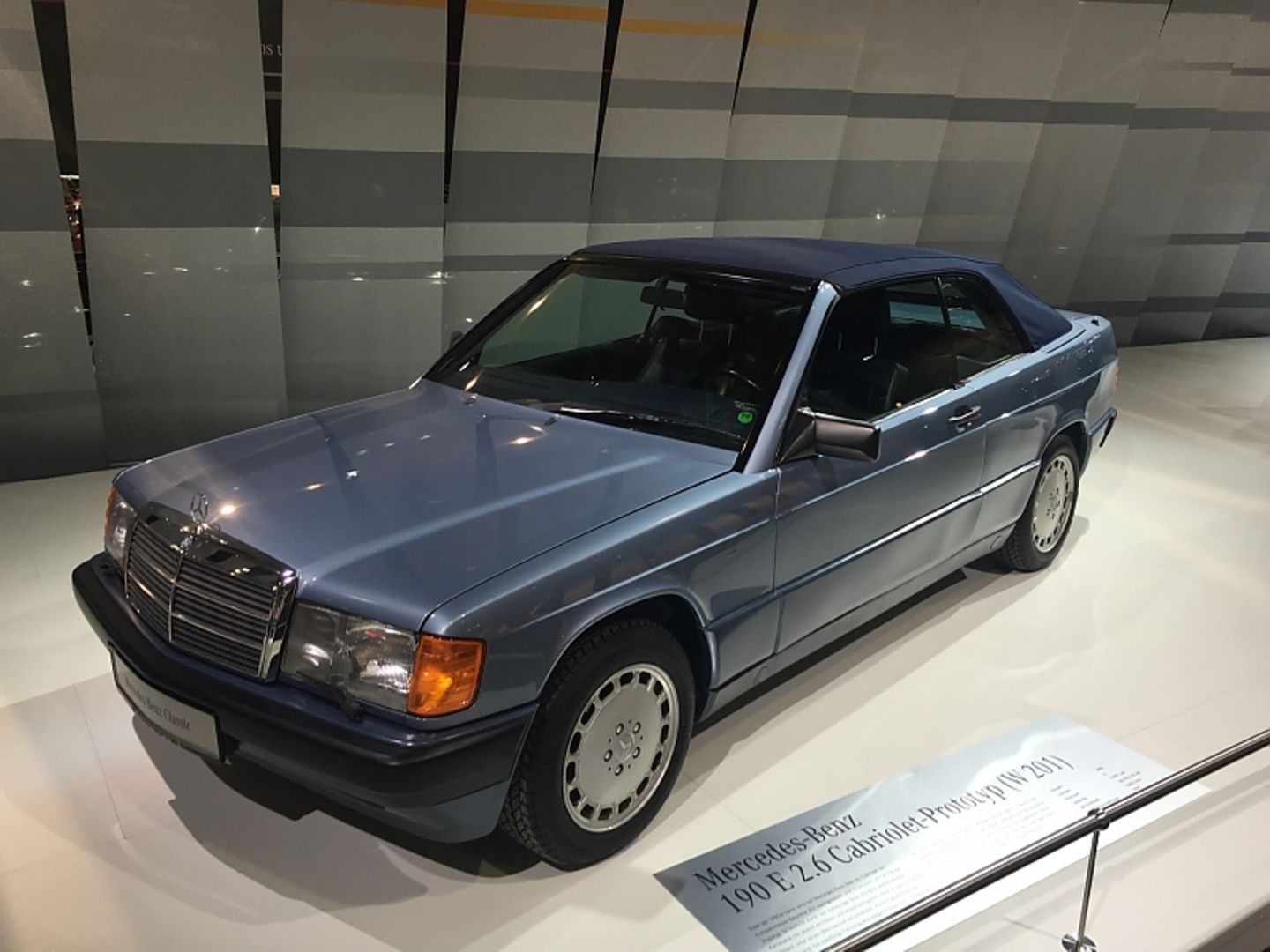 Mercedes 190 E 2.6 Cabrio Konzept - wurde nie in Serie gebaut