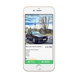 So schaut eine BMW Anzeige bei der Shpock-App aus