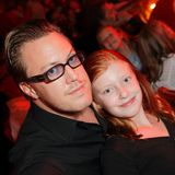 Nicholas Ofczarek mit seiner Tochter