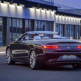 Mercedes S 500 Cabriolet - das Heck kennt man vom Coupé