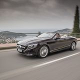 Mercedes S 500 Cabriolet - 250 km/h Höchstgeschwindigkeit