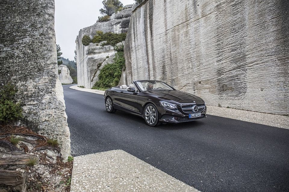 Mercedes S 500 Cabriolet - das Basismodell Mercedes S 500 Cabriolet - das Basismodell
