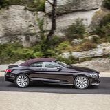 Mercedes S 500 Cabriolet - das Dach öffnet bis Tempo 50 in 20 Sekunden