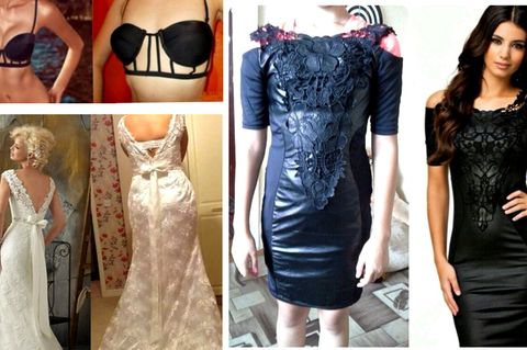 Mode-Plagiate aus China: Bikini, Hochzeitskleid, Etiukleid
