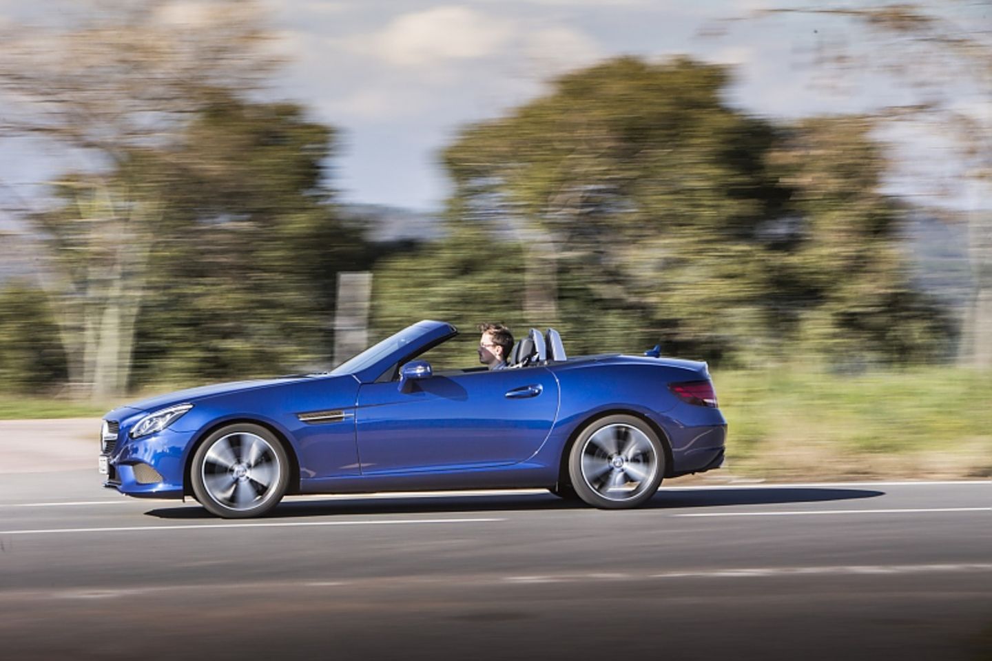 Mercedes SLC 300 - die Silhouette ist unverändert
