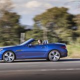 Mercedes SLC 300 - die Silhouette ist unverändert