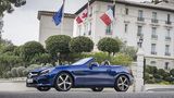 Mercedes SLC 300 - das Dach öffnet nunmehr bis 40 km/h