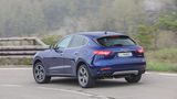 Diese Ansicht des Maserati Levante S werden die meisten Verkehrsteilnehmer sehen