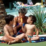 Uschi Glas im Urlaub