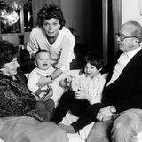 Uschi Glas mit ihren Eltern