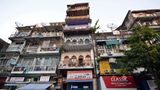 Straßenzug in Yangon