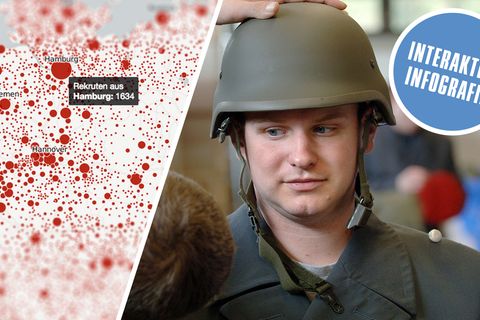 Wer dient Deutschland?: Vier Grafiken zeigen, wer in Deutschland noch zur Bundeswehr geht