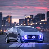 Der Mercedes F 015 Luxury in Motion von außen