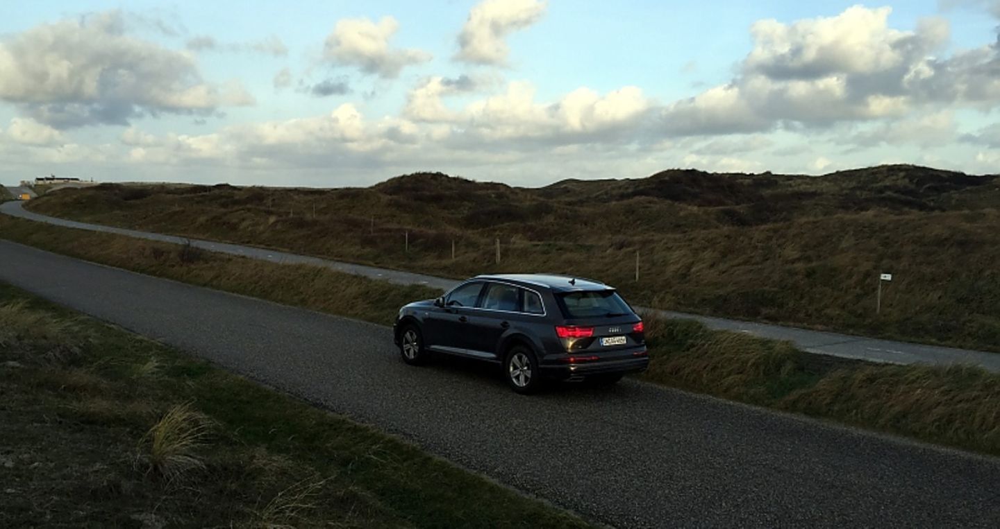 Audi Q7 3.0 TDI Quattro - unterwegs in den Dünen