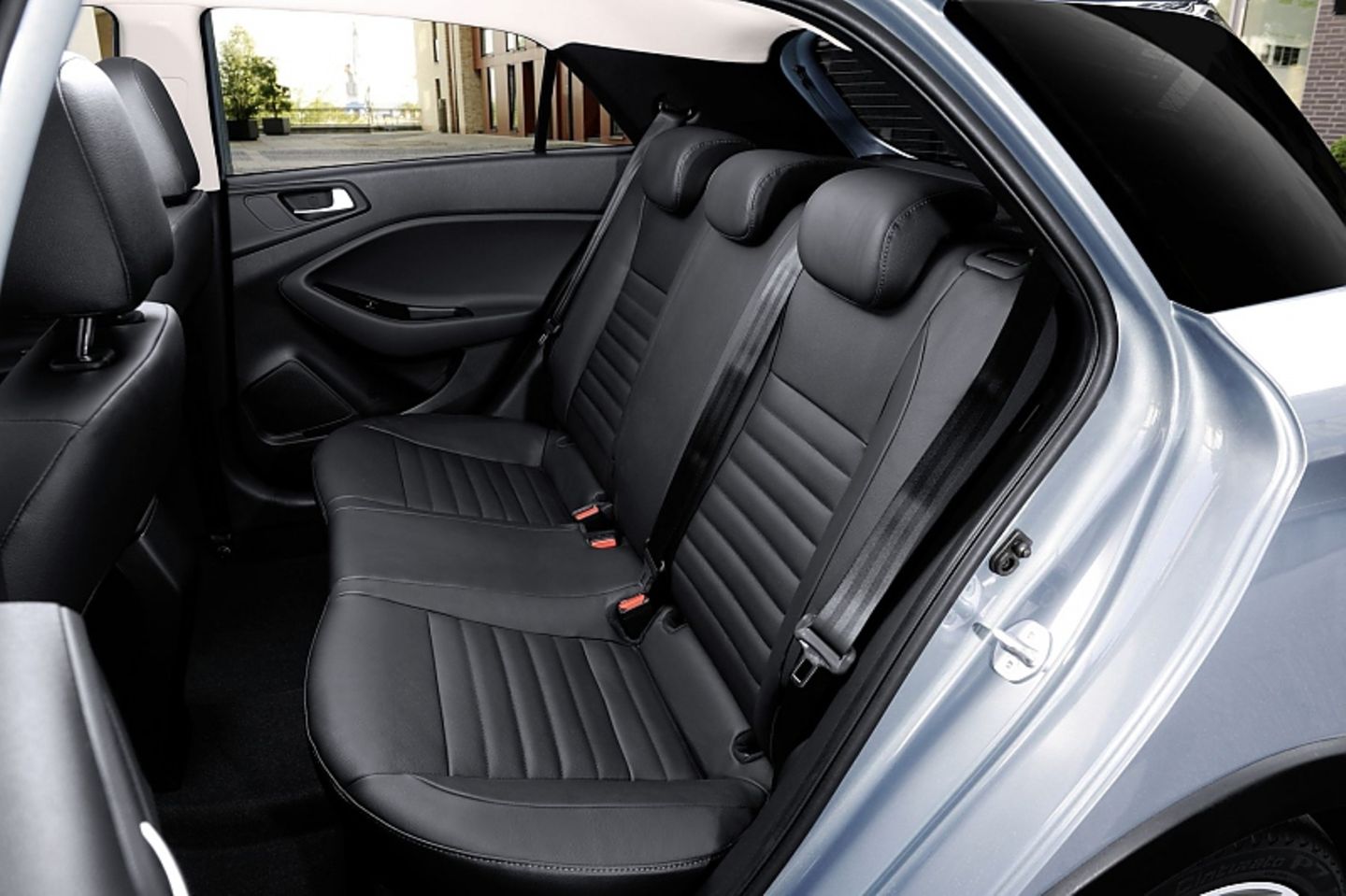 Der Fond des Hyundai i20 Active.