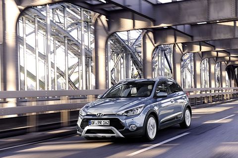 1.165 Kilogramm ist der Hyundai i20 Active schwer.