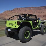 Der Jeep Trailcat Concept stürmt vehement los