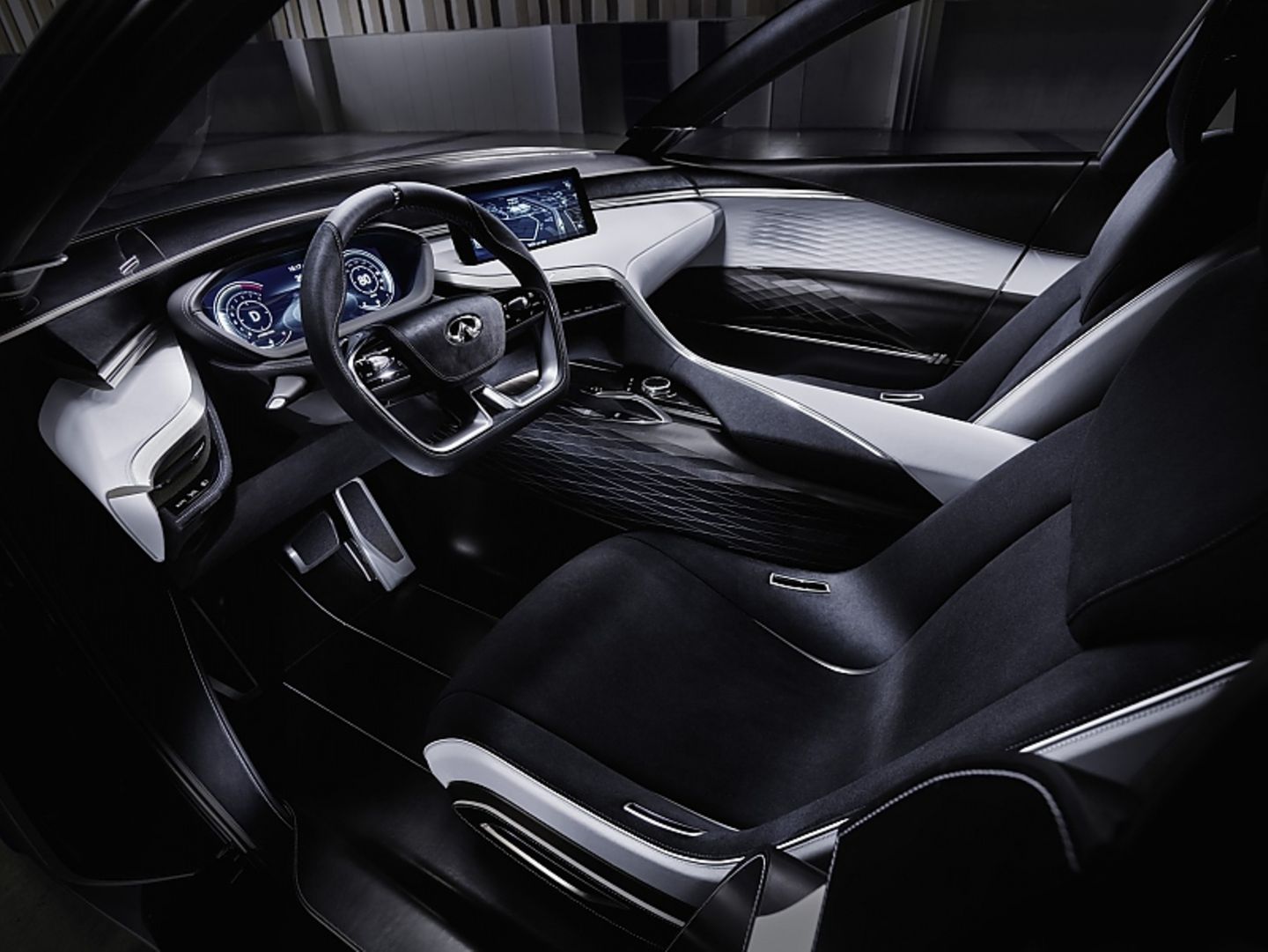 Der Innenraum des Infiniti QX Sport Inspiration