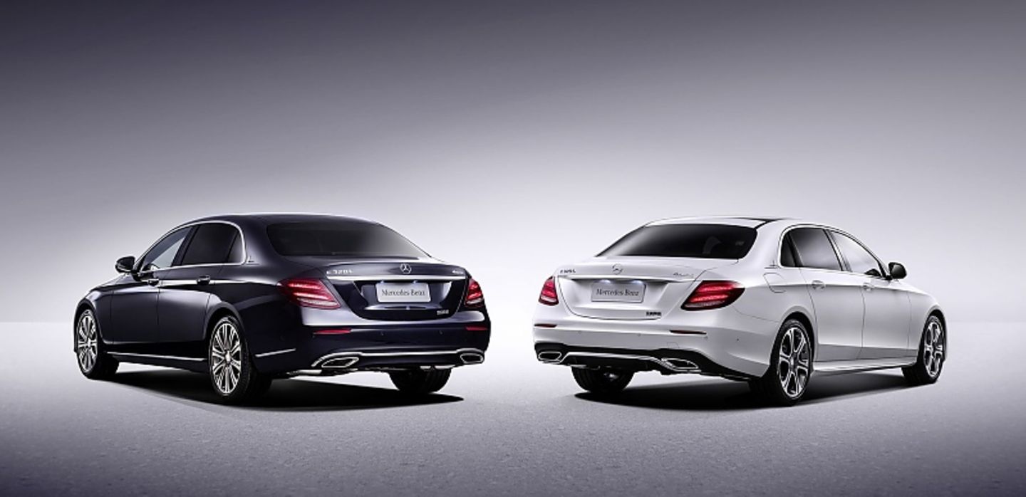 Die Mercedes-Benz E-Klasse Langversion wird in China produziert.