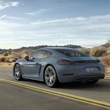 Porsche 718 Cayman - auch am Heck leicht verändert