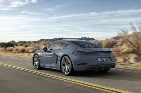 Porsche 718 Cayman - auch am Heck leicht verändert