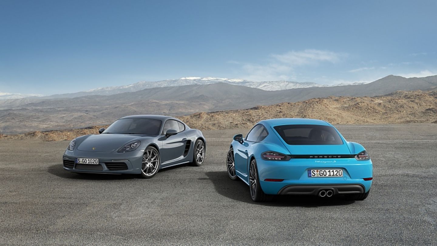 Porsche 718 Cayman - macht nach wie vor einen überaus sportlichen Eindruck