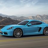 Porsche 718 Cayman - hinten gibt es ein halbes Zoll mehr Felgengröße