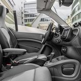 Ein Blick ins Cockpit des Smart Brabus Cabrio.