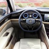 Das Cockpit des VW T-Prime Concept GTE.