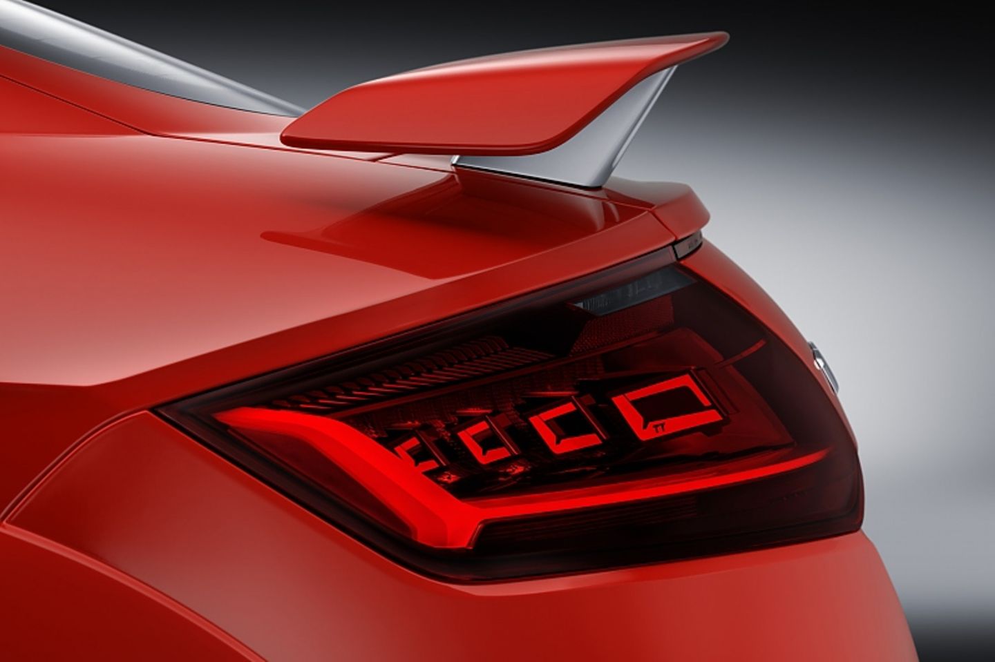 Audi TT RS - sorgt für Anpressdruck auf der Hinterachse
