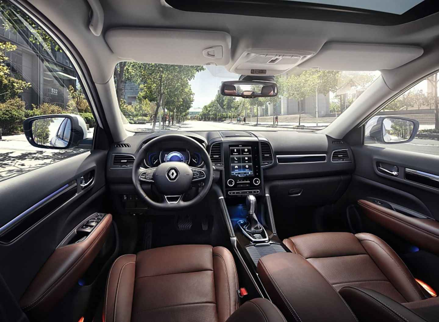 Der Innenraum des Renault Koleos