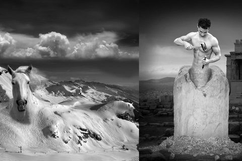 "Surreal Dreams": Fotografische Alpträume in Schwarz und Weiß