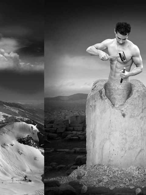 "Surreal Dreams": Fotografische Alpträume in Schwarz und Weiß