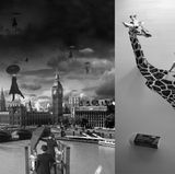 "Surreal Dreams": Fotografische Alpträume in Schwarz und Weiß