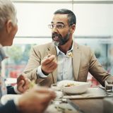 Alte Kollegen treffen