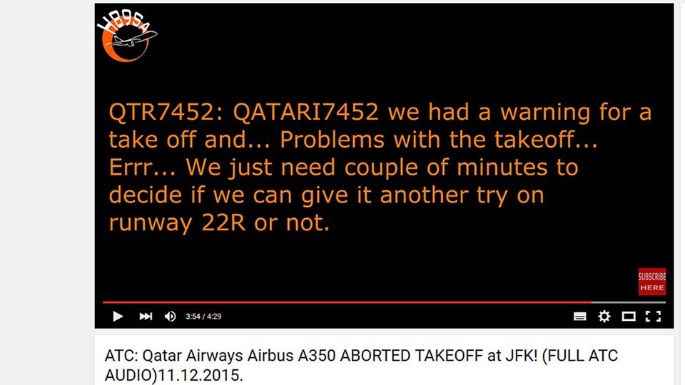 Follow Me: Airbus A350 von Qatar: Panne beim Premierenflug