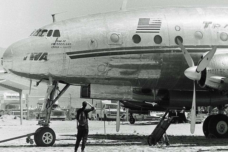 Follow Me: Eine Schwestermaschine der abgestürzten Super Constellation von TWA Copyright: Till Bartels Follow Me: Eine Schwestermaschine der abgestürzten Super Constellation von TWA Copyright: Till Bartels
