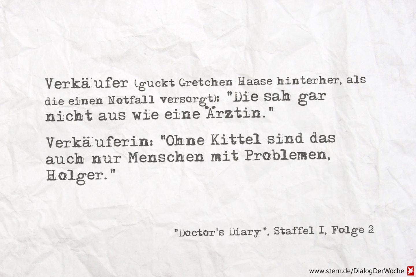 Seriendialog der Woche: Die beste deutsche Serie – so einfach ist das.