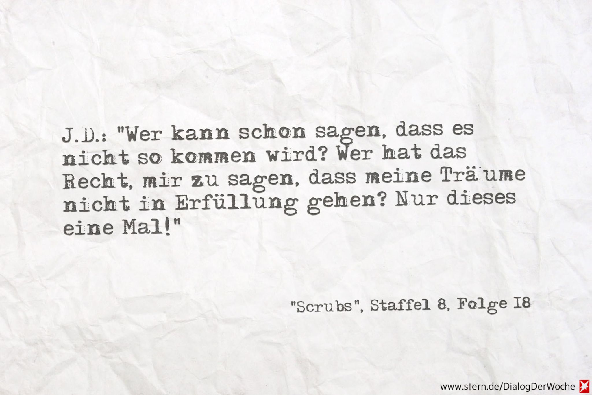 Seriendialog der Woche „Scrubs“, meine alte Liebe STERN.de