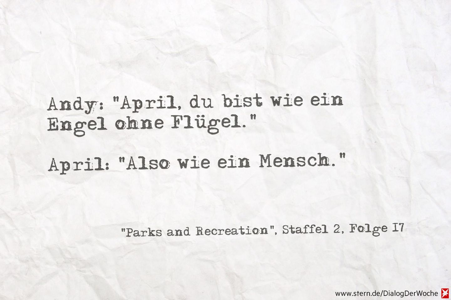 Seriendialog der Woche: Verliebt in eine Serie