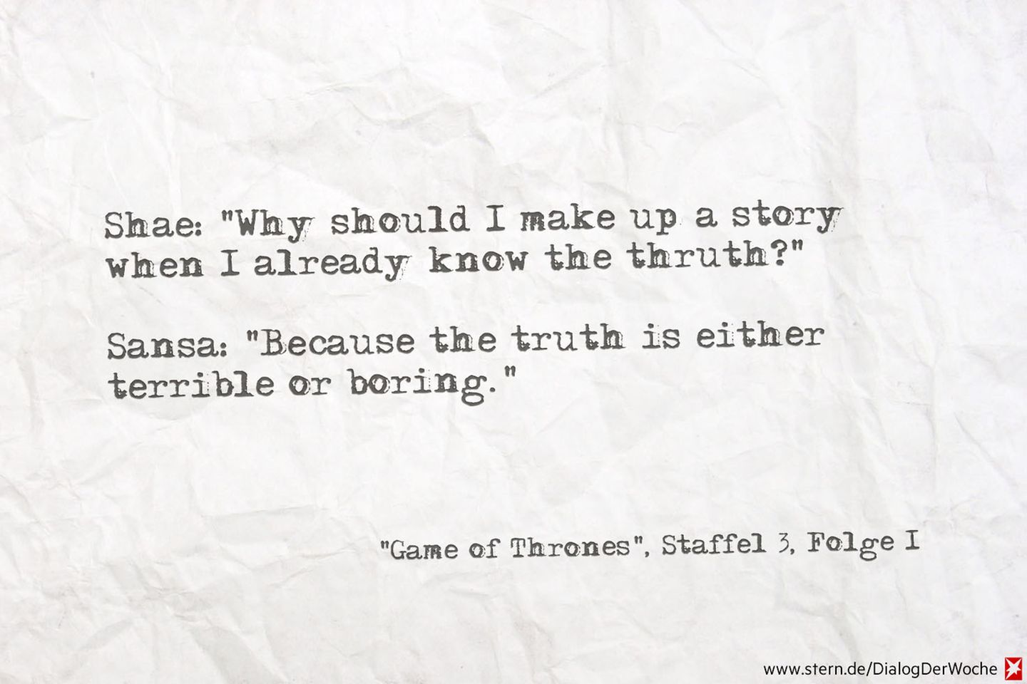 Seriendialog der Woche: Zu müde für „Game of Thrones“