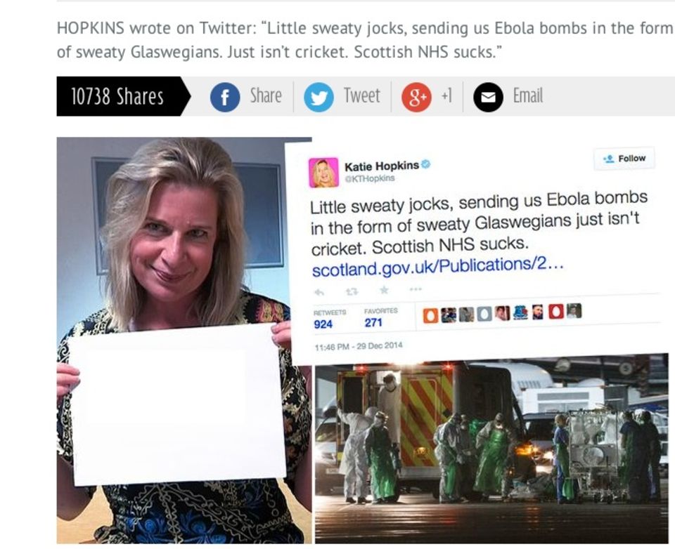 Last Call: Dicke Lippe: Katie Hopkins, Britanniens bestgehasste Frau Last Call: Dicke Lippe: Katie Hopkins, Britanniens bestgehasste Frau