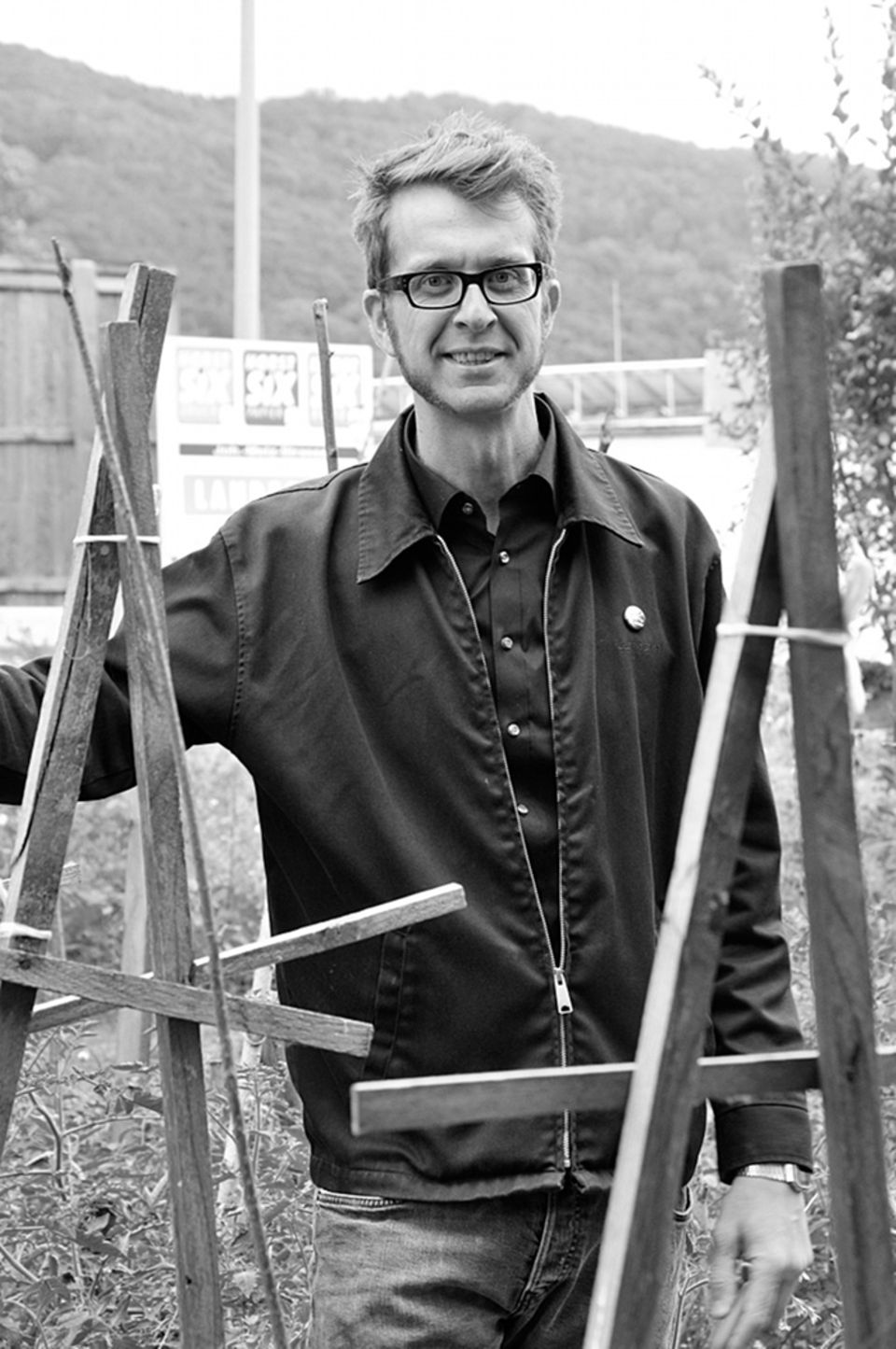 Gutes aus dem Küchengarten: Christoph Wiesmayr, Architekt und Gemeinschaftsgärtner. Gutes aus dem Küchengarten: Christoph Wiesmayr, Architekt und Gemeinschaftsgärtner.