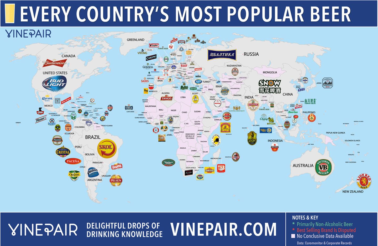 Ländervergleich: Das sind die beliebtesten Biere der Welt