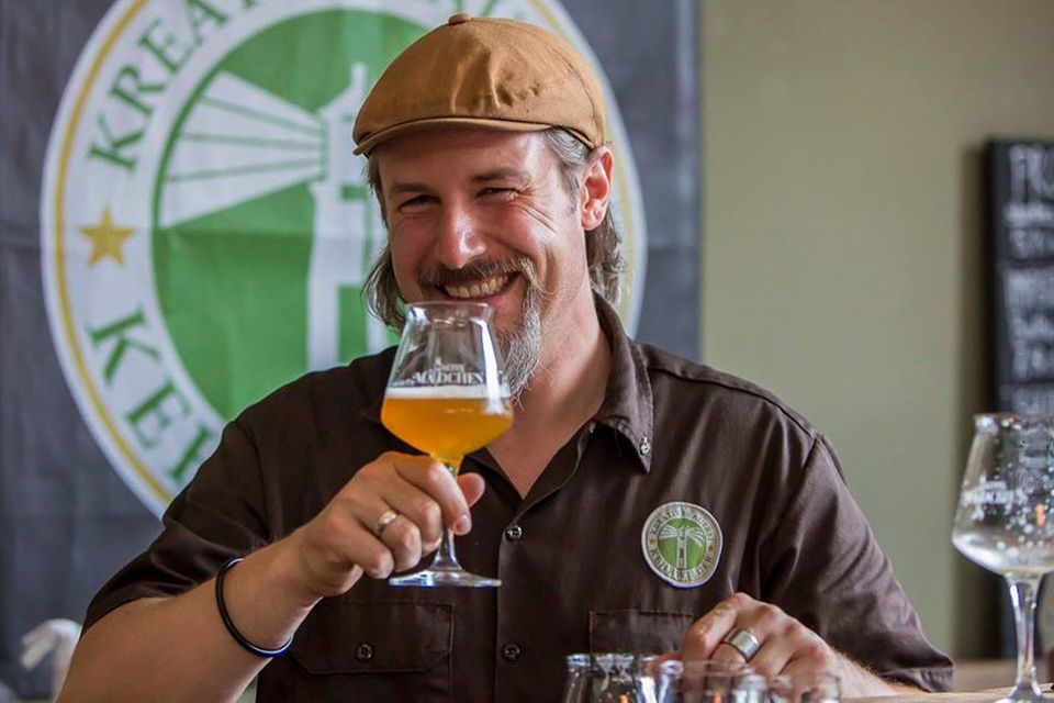 Bier gewinnt: Oliver Wesseloh von der Kreativbrauerei Kehrwieder (Foto: Michael Hellwig)