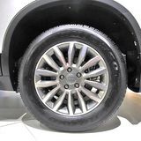 17 Zoll groß sind seine Räder.