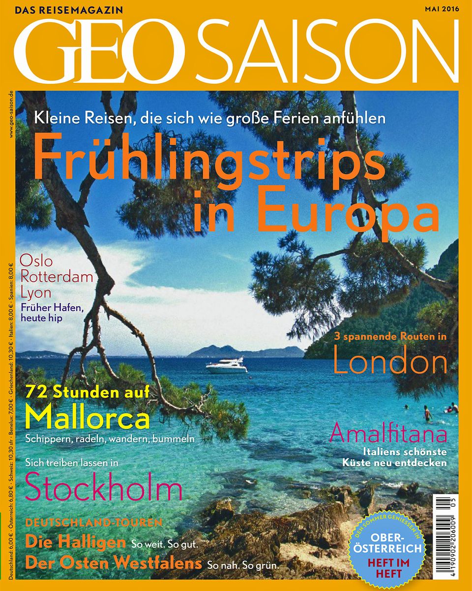 Geo Saison, Heft Mai 2016 Geo Saison, Heft Mai 2016